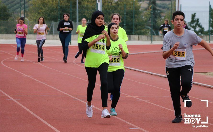 GALERÍA III: XXI Carrera Popular Ciudad de Lucena: Categorías Juvenil, Cadete e Infantil