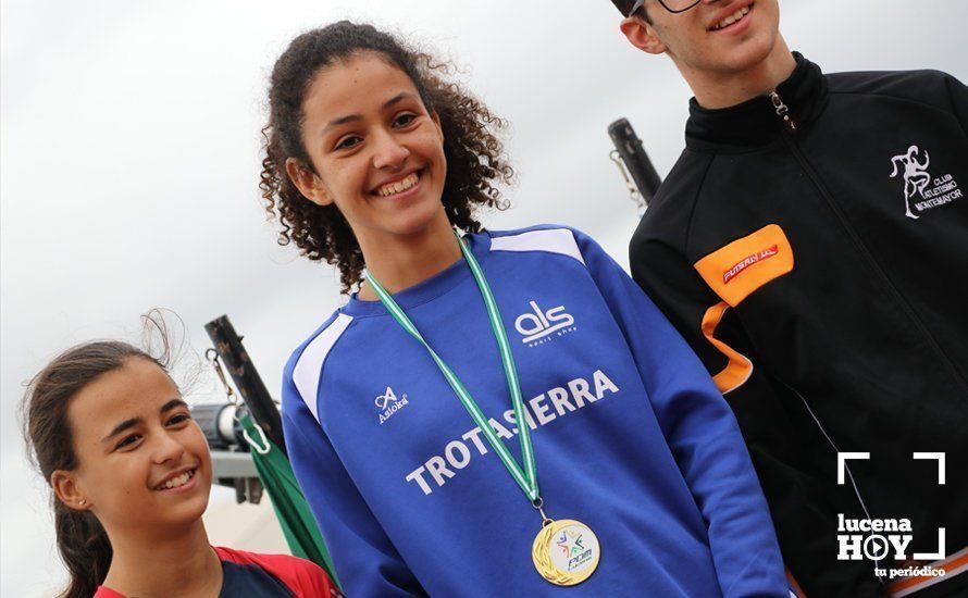 GALERÍA III: XXI Carrera Popular Ciudad de Lucena: Categorías Juvenil, Cadete e Infantil