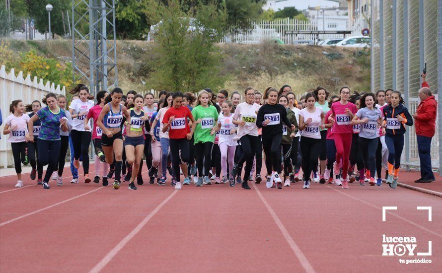 GALERÍA III: XXI Carrera Popular Ciudad de Lucena: Categorías Juvenil, Cadete e Infantil