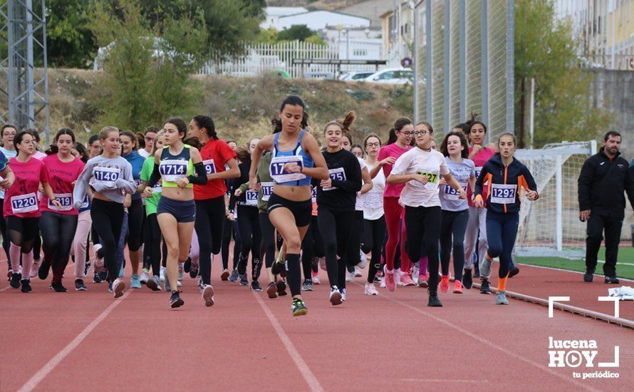 GALERÍA III: XXI Carrera Popular Ciudad de Lucena: Categorías Juvenil, Cadete e Infantil