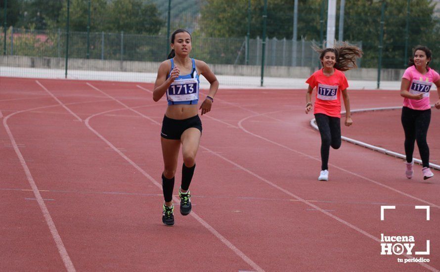 GALERÍA III: XXI Carrera Popular Ciudad de Lucena: Categorías Juvenil, Cadete e Infantil