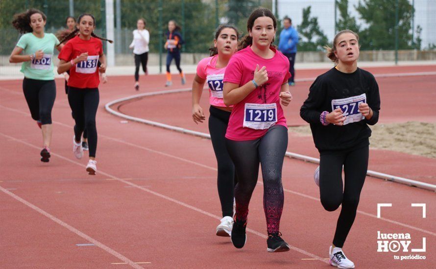 GALERÍA III: XXI Carrera Popular Ciudad de Lucena: Categorías Juvenil, Cadete e Infantil