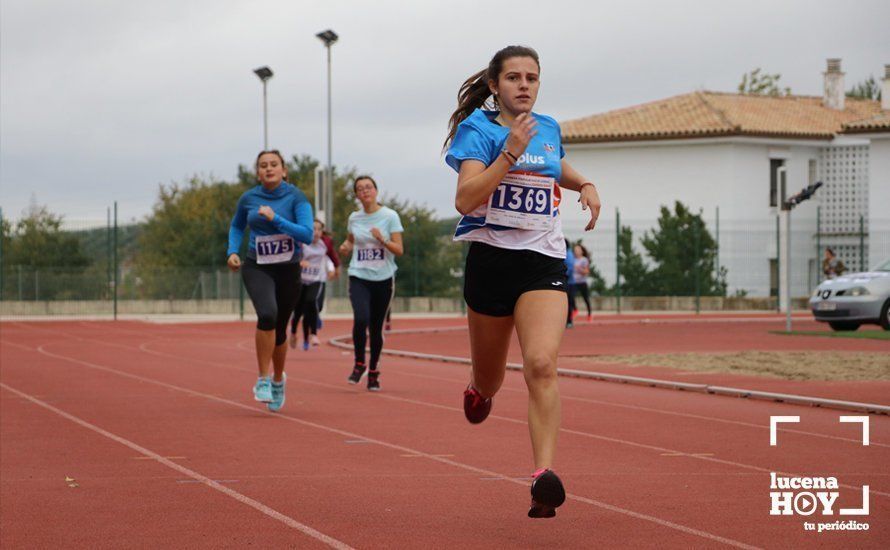 GALERÍA III: XXI Carrera Popular Ciudad de Lucena: Categorías Juvenil, Cadete e Infantil