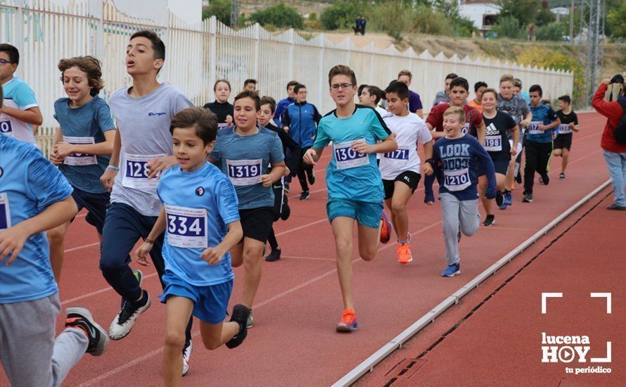 GALERÍA III: XXI Carrera Popular Ciudad de Lucena: Categorías Juvenil, Cadete e Infantil