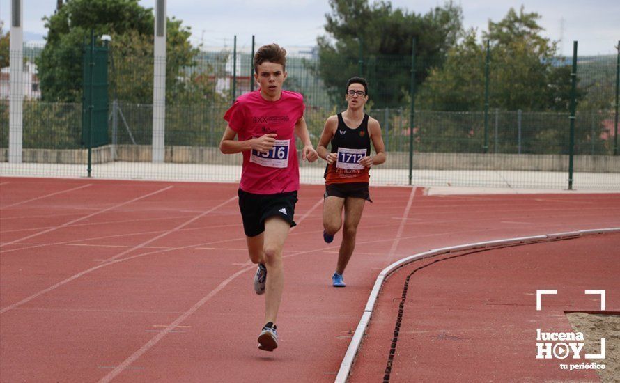 GALERÍA III: XXI Carrera Popular Ciudad de Lucena: Categorías Juvenil, Cadete e Infantil