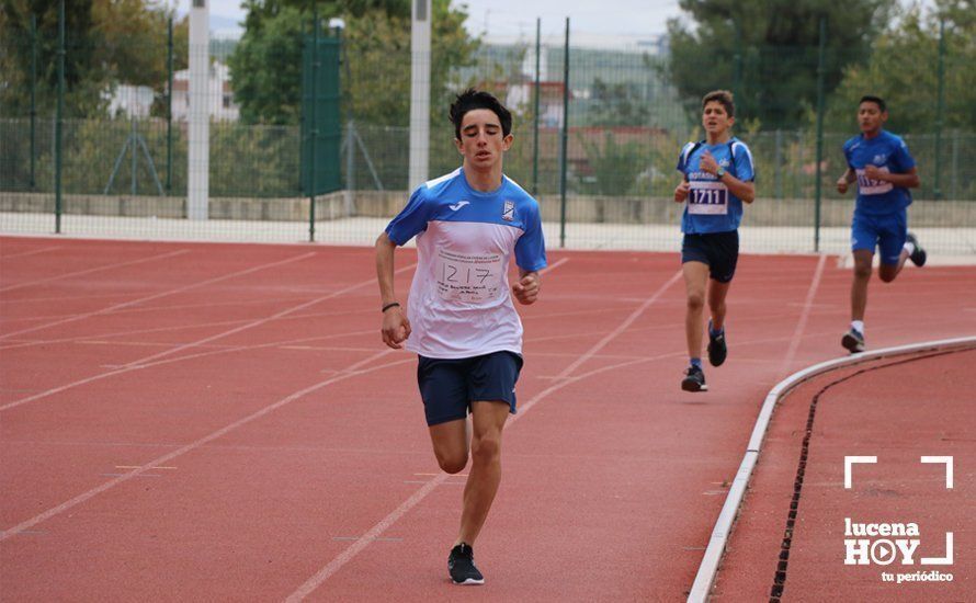 GALERÍA III: XXI Carrera Popular Ciudad de Lucena: Categorías Juvenil, Cadete e Infantil