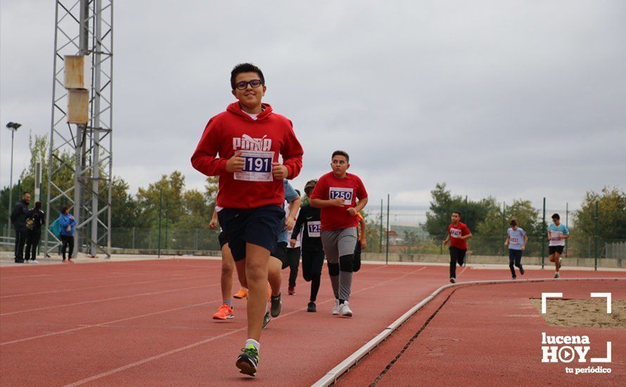 GALERÍA III: XXI Carrera Popular Ciudad de Lucena: Categorías Juvenil, Cadete e Infantil