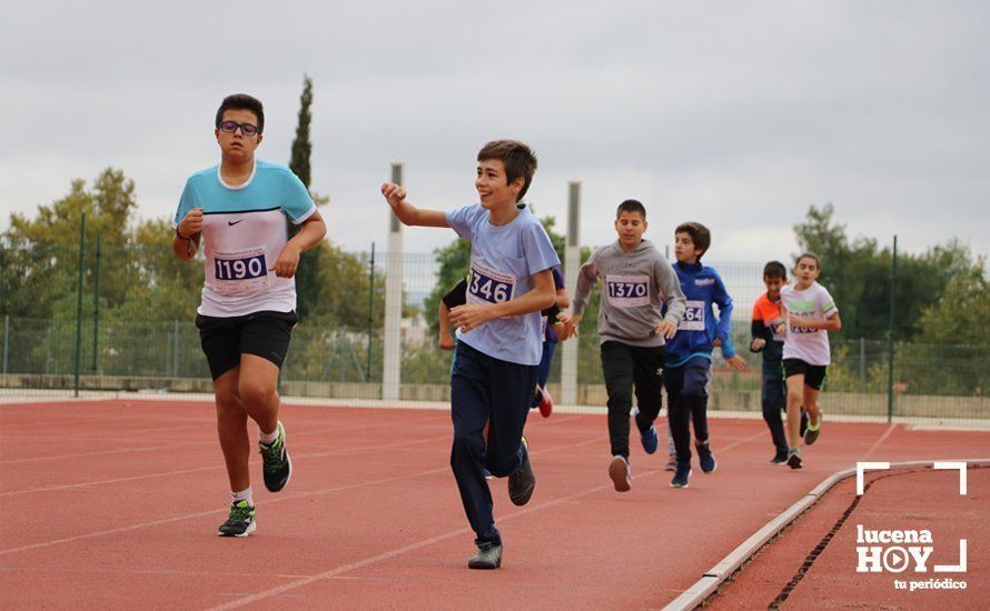 GALERÍA III: XXI Carrera Popular Ciudad de Lucena: Categorías Juvenil, Cadete e Infantil