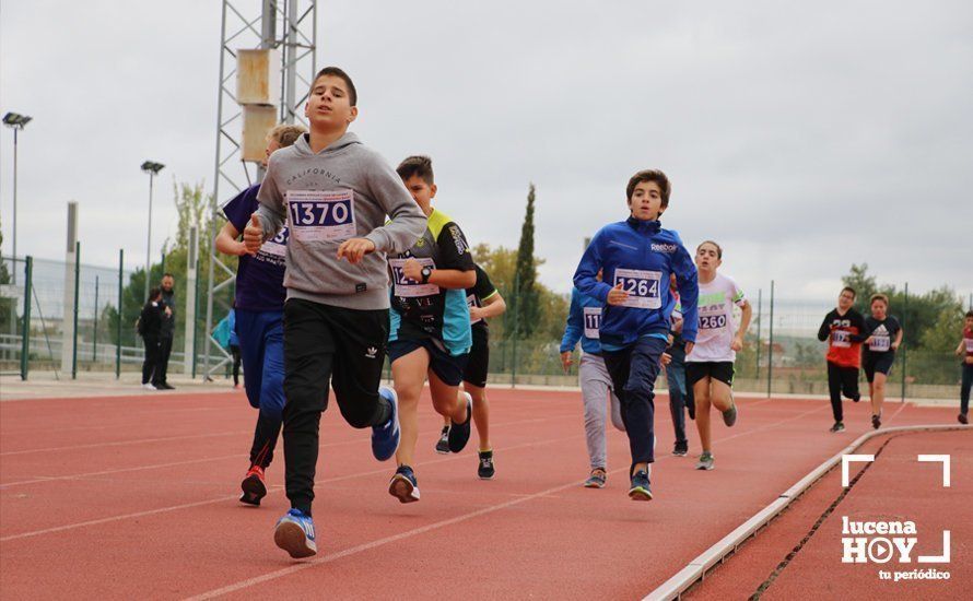 GALERÍA III: XXI Carrera Popular Ciudad de Lucena: Categorías Juvenil, Cadete e Infantil