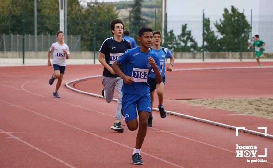 GALERÍA III: XXI Carrera Popular Ciudad de Lucena: Categorías Juvenil, Cadete e Infantil