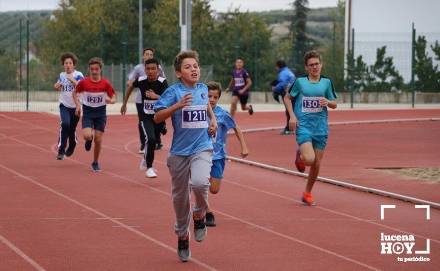 GALERÍA III: XXI Carrera Popular Ciudad de Lucena: Categorías Juvenil, Cadete e Infantil