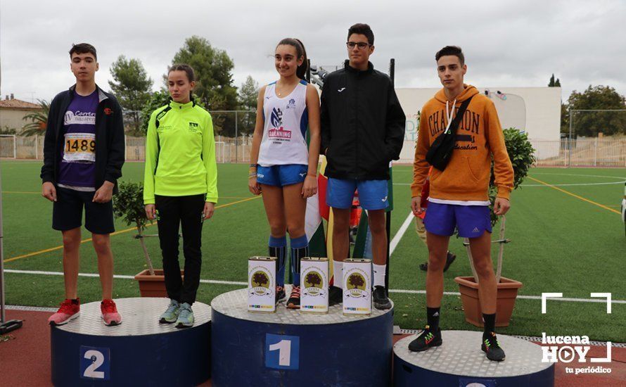 GALERÍA III: XXI Carrera Popular Ciudad de Lucena: Categorías Juvenil, Cadete e Infantil