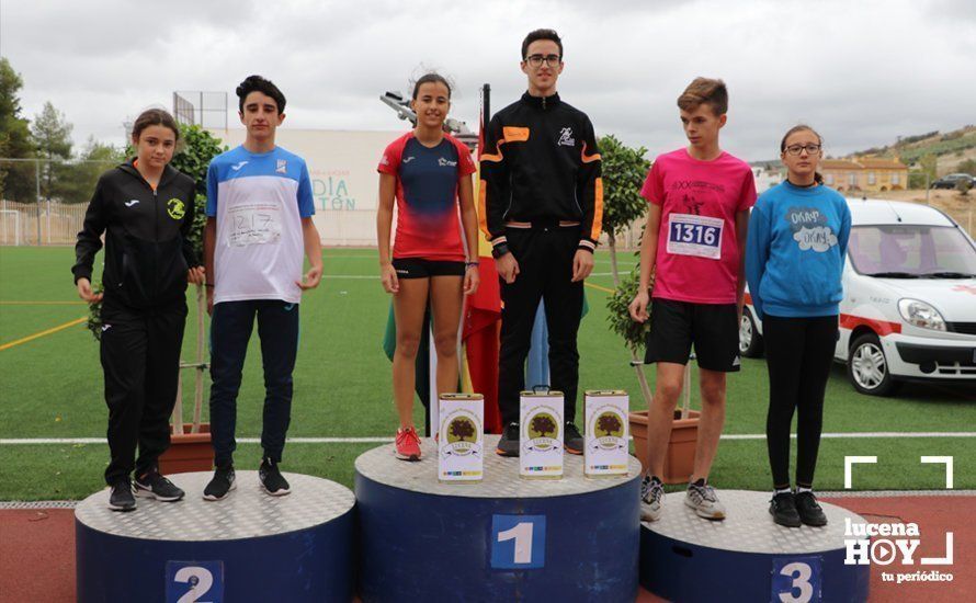 GALERÍA III: XXI Carrera Popular Ciudad de Lucena: Categorías Juvenil, Cadete e Infantil