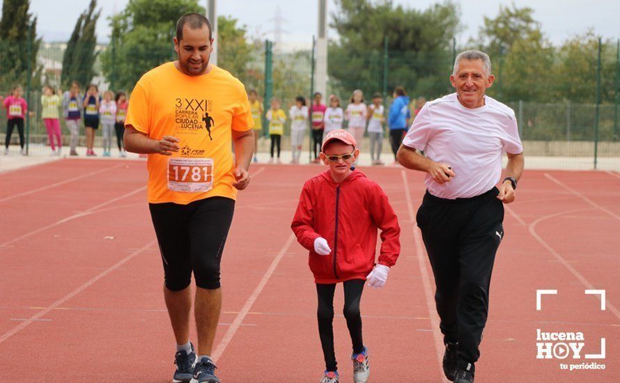 GALERÍA III: XXI Carrera Popular Ciudad de Lucena: Categorías Juvenil, Cadete e Infantil