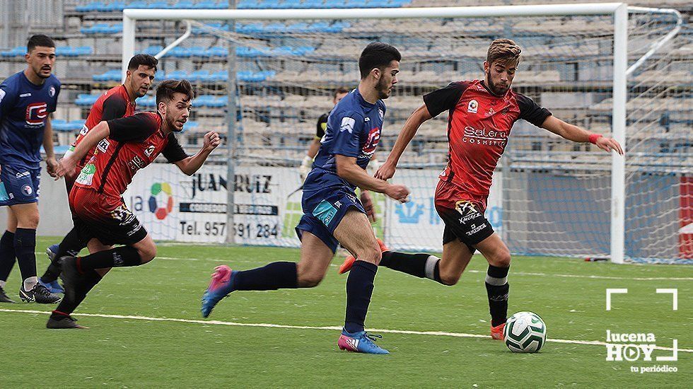  Imagen del partido entre el Lucecor y el Salerm Puente Genil durante la primera vuelta 