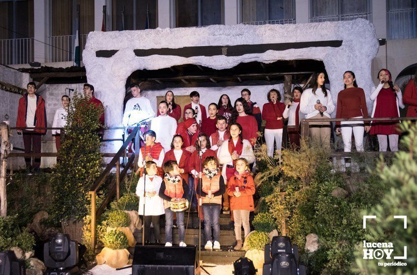 GALERÍA: La inauguración del poblado de Belén de la Plaza Nueva abre la Navidad en Lucena