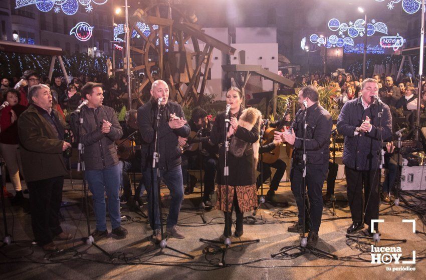 GALERÍA: La inauguración del poblado de Belén de la Plaza Nueva abre la Navidad en Lucena