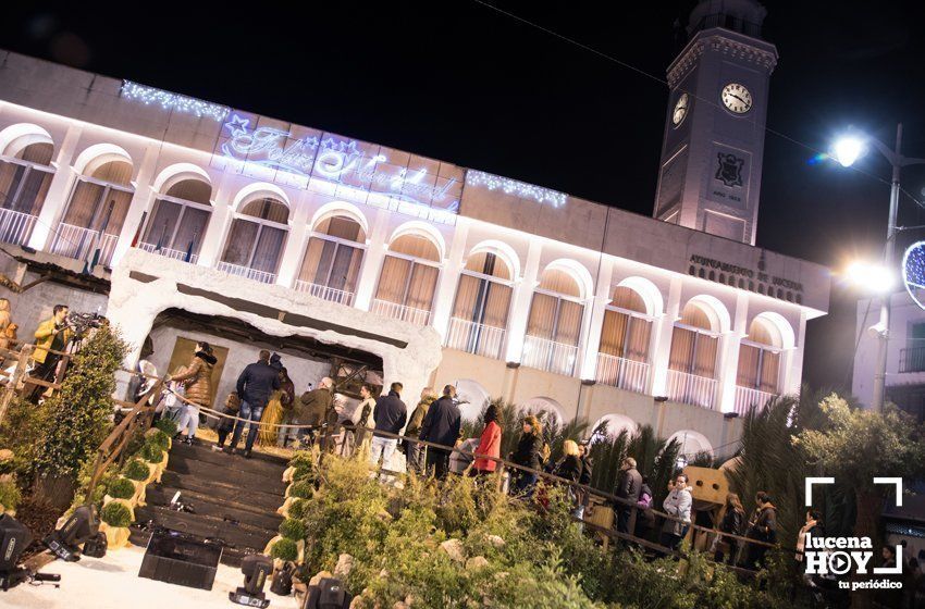 GALERÍA: La inauguración del poblado de Belén de la Plaza Nueva abre la Navidad en Lucena