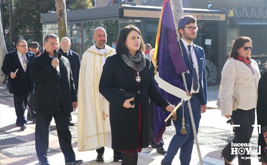 GALERÍA: Las imágenes de la Procesión de Estandartes de la Agrupación de Cofradías ante el monumento a la Inmaculada Concepción GALERÍA: Las imágenes de la Procesión de Estandartes de la Agrupación de Cofradías ante el monumento a la Inmaculada Concepción