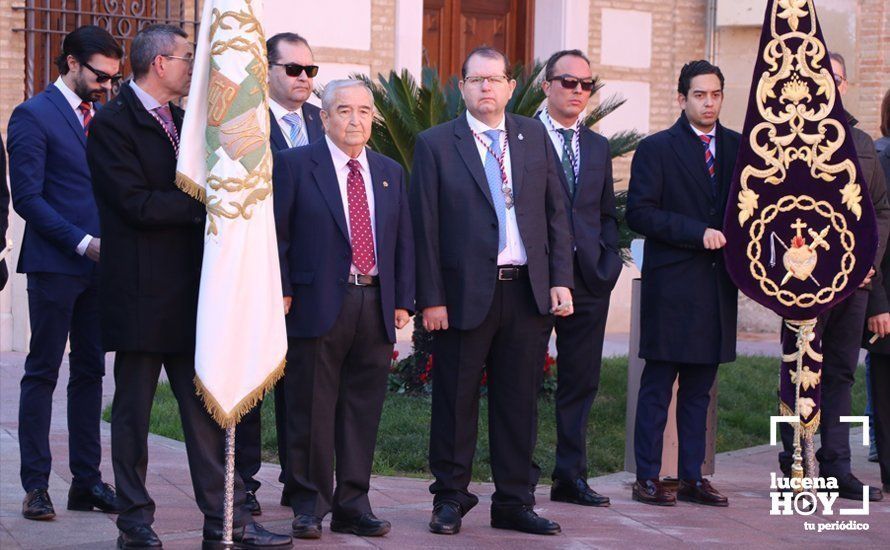 GALERÍA: Las imágenes de la Procesión de Estandartes de la Agrupación de Cofradías ante el monumento a la Inmaculada Concepción GALERÍA: Las imágenes de la Procesión de Estandartes de la Agrupación de Cofradías ante el monumento a la Inmaculada Concepción