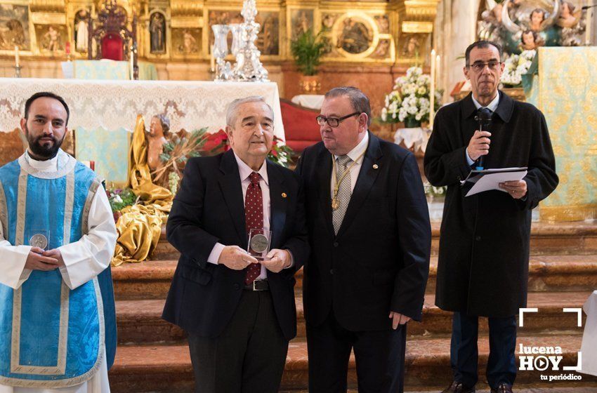 GALERÍA: La Agrupación de Cofradías cierra su 75 Aniversario con la entrega de las medallas conmemorativas de esta efemérides