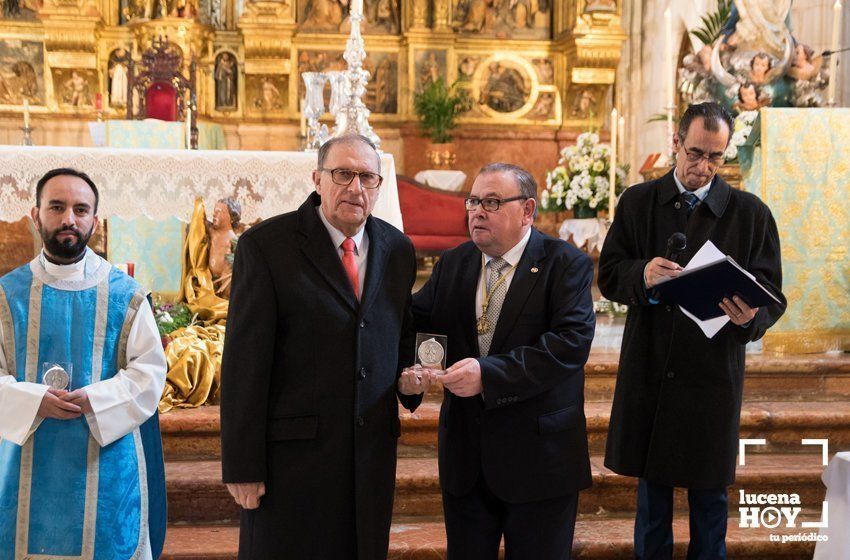 GALERÍA: La Agrupación de Cofradías cierra su 75 Aniversario con la entrega de las medallas conmemorativas de esta efemérides