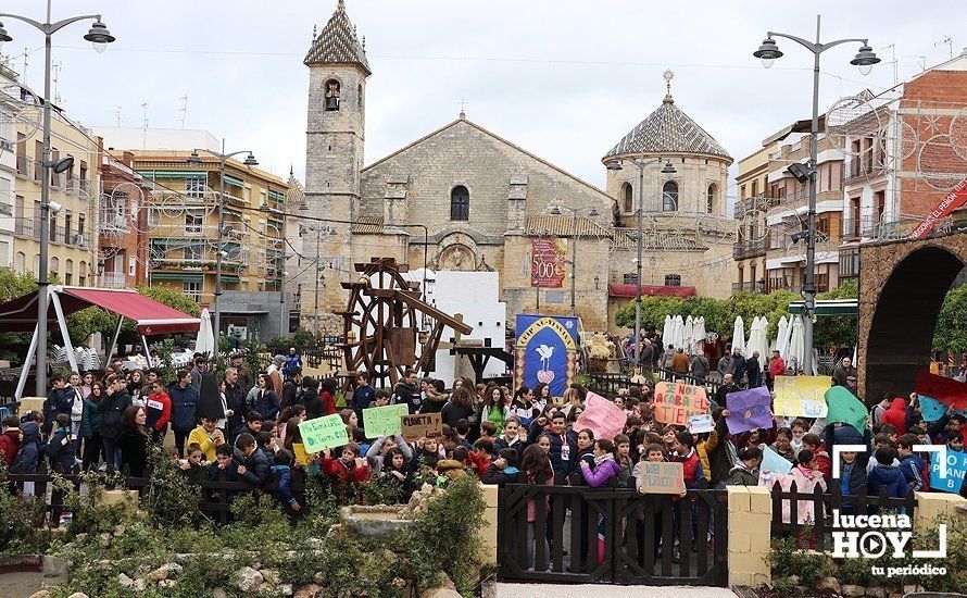 GALERÍA: Los escolares lucentinos también se manifiestan para exigir medidas ante la emergencia climática