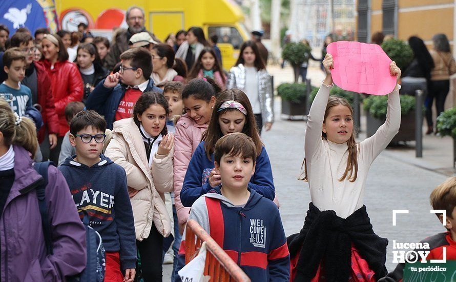 GALERÍA: Los escolares lucentinos también se manifiestan para exigir medidas ante la emergencia climática