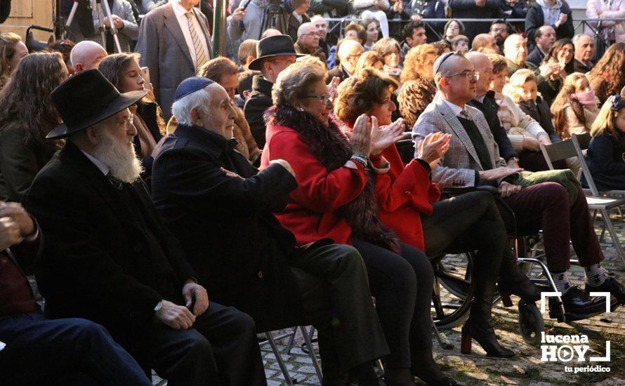 GALERÍA: La asociación Lucena Bet Alfasi celebra el inicio de la Fiesta de las Luces (Hanukkah) y rinde homenaje a Manolo Lara