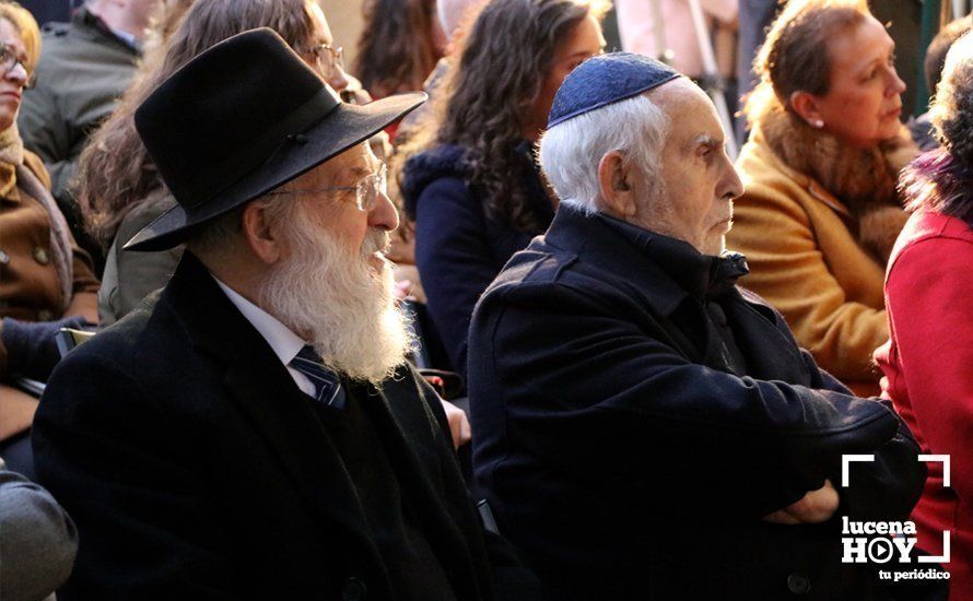 GALERÍA: La asociación Lucena Bet Alfasi celebra el inicio de la Fiesta de las Luces (Hanukkah) y rinde homenaje a Manolo Lara