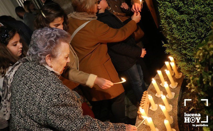 GALERÍA: La asociación Lucena Bet Alfasi celebra el inicio de la Fiesta de las Luces (Hanukkah) y rinde homenaje a Manolo Lara