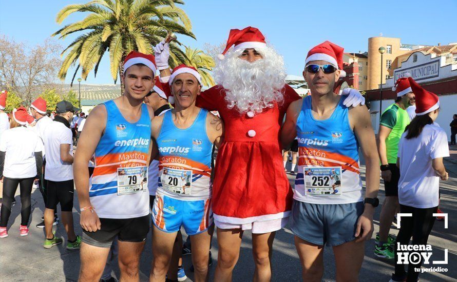 GALERÍA 1: La fiesta solidaria de la San Silvestre de Lucena despide el año: Preparados, listos... ya