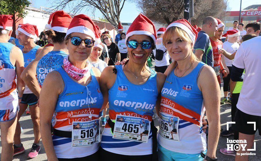 GALERÍA 1: La fiesta solidaria de la San Silvestre de Lucena despide el año: Preparados, listos... ya