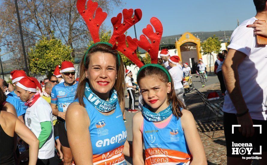 GALERÍA 1: La fiesta solidaria de la San Silvestre de Lucena despide el año: Preparados, listos... ya