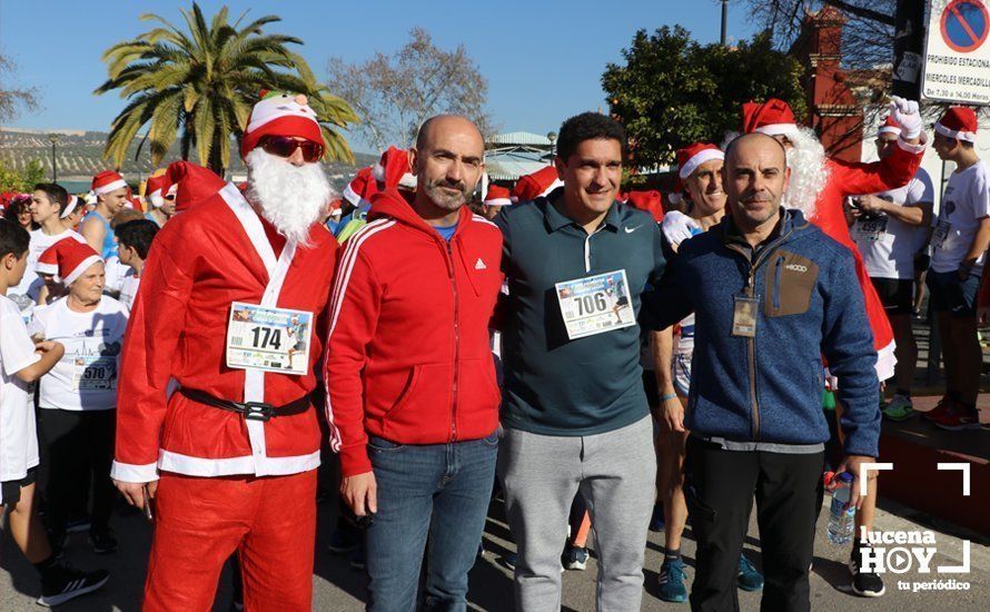 GALERÍA 1: La fiesta solidaria de la San Silvestre de Lucena despide el año: Preparados, listos... ya