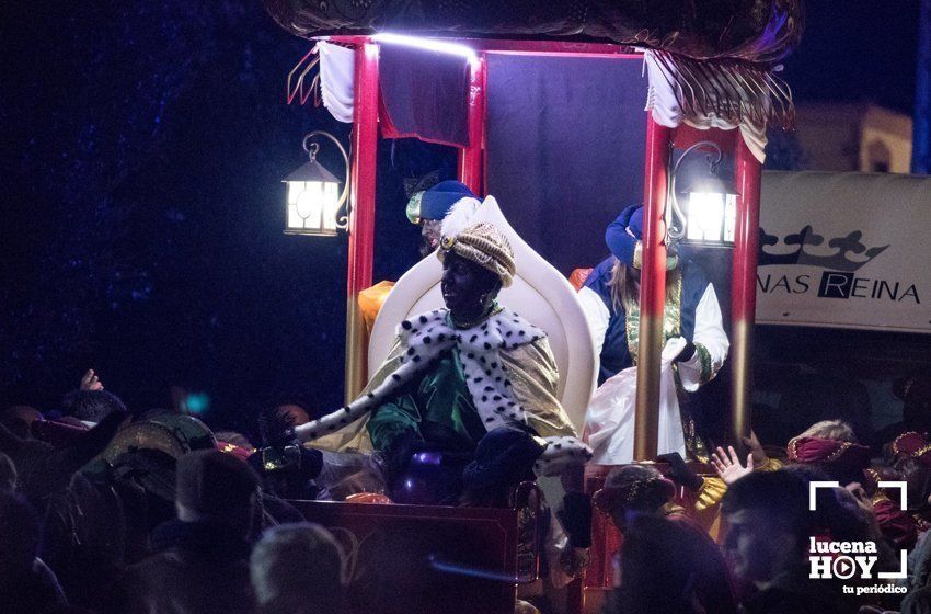 GALERÍA: Los Reyes Magos hacen su primera parada en la Cabalgata del Cristo Marroquí y Campo de Aras