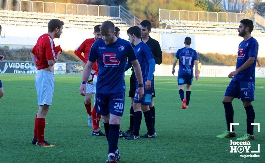 GALERÍA: El Lucecor salva un punto ante el Villa del Río en el último minuto en un partido con 5 expulsados (1-1)