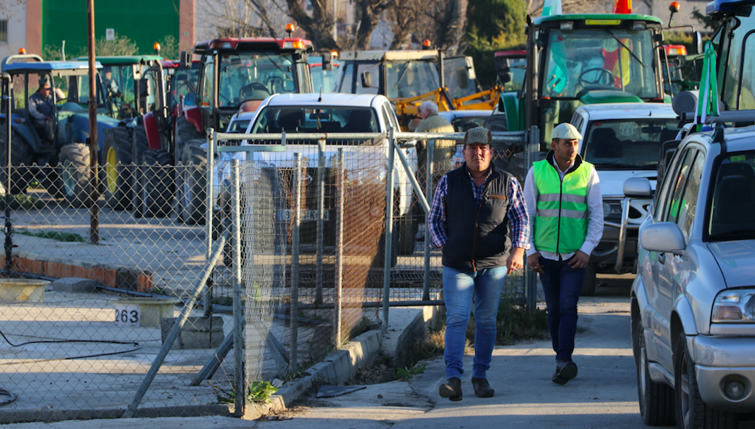  Primeros tractores en la Cooperativa Olivarera Virgen de Araceli 