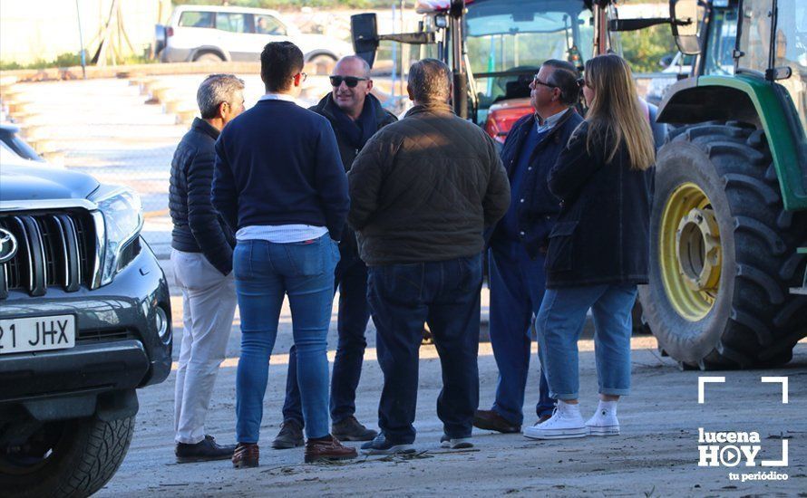 GALERÍA: El sector oleícola del sur de Córdoba muestra su indignación por los bajos precios con una tractorada histórica en Lucena