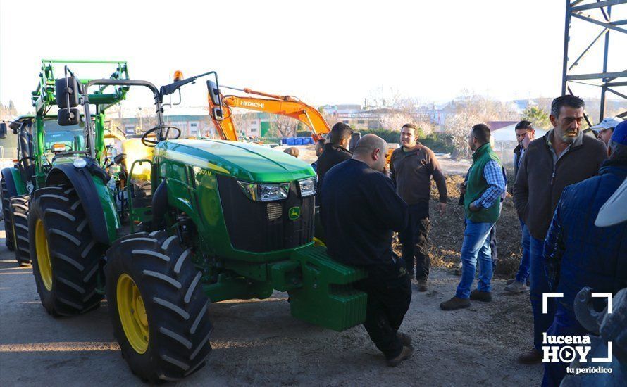 GALERÍA: El sector oleícola del sur de Córdoba muestra su indignación por los bajos precios con una tractorada histórica en Lucena