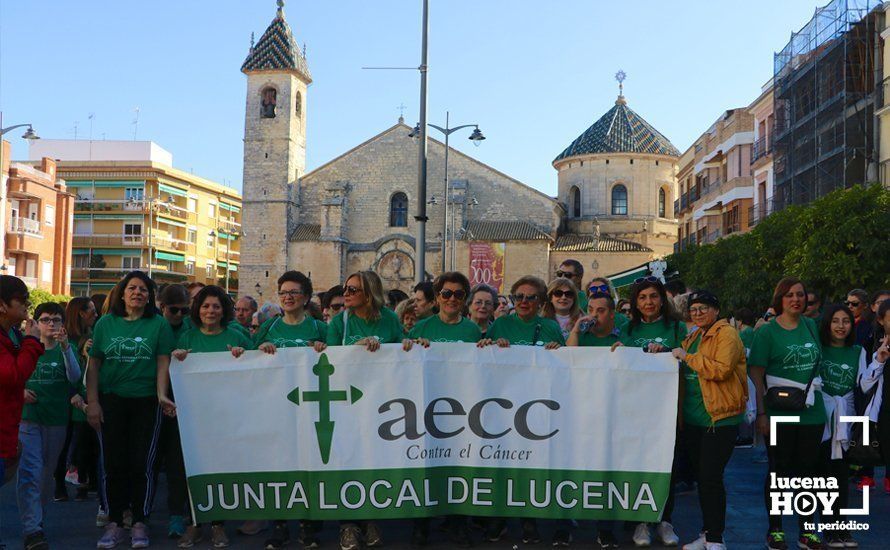 GALERÍA: Más de 700 personas se inscriben en la marcha "verde" para apoyar la investigación contra el cáncer a ritmo de "zumba"