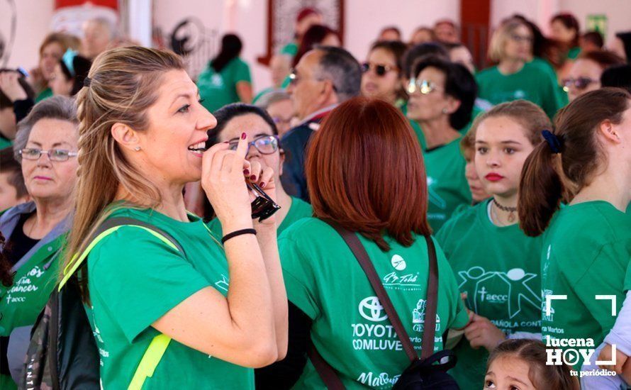 GALERÍA: Más de 700 personas se inscriben en la marcha "verde" para apoyar la investigación contra el cáncer a ritmo de "zumba"