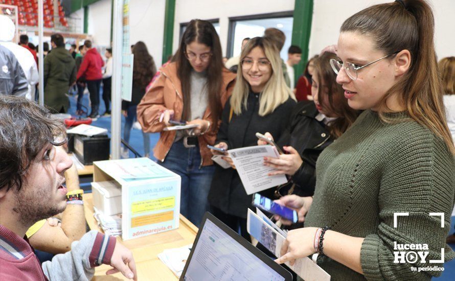 GALERÍA: Abre sus puertas el Salón del Estudiante de Lucena, un paseo por la oferta educativa y formativa actual