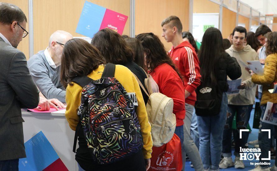 GALERÍA: Abre sus puertas el Salón del Estudiante de Lucena, un paseo por la oferta educativa y formativa actual