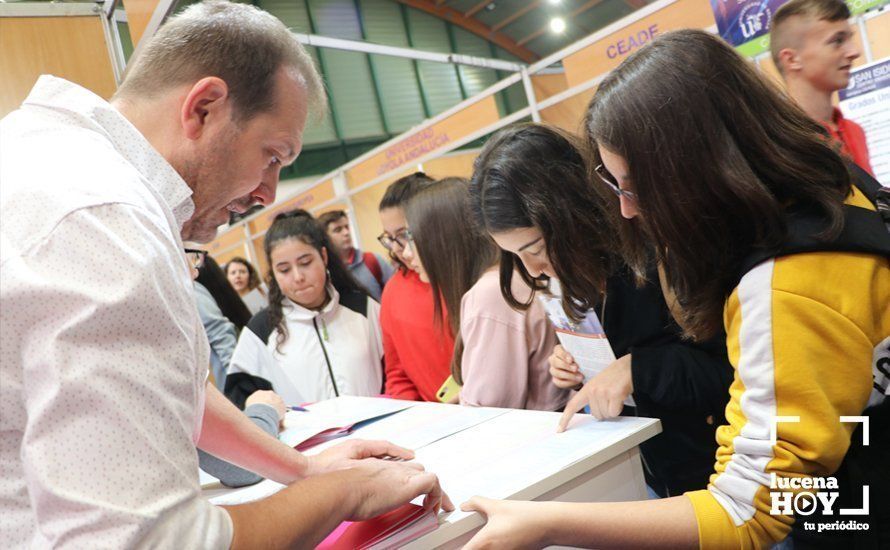 GALERÍA: Abre sus puertas el Salón del Estudiante de Lucena, un paseo por la oferta educativa y formativa actual