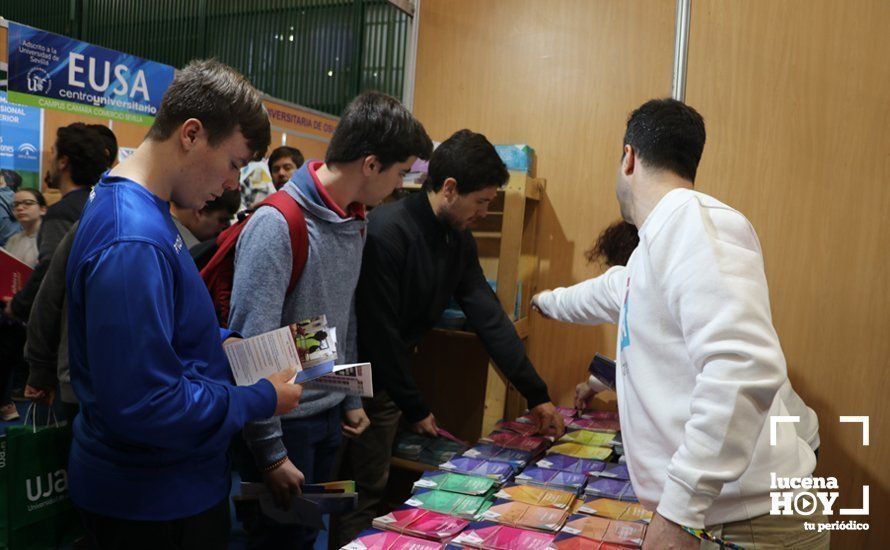 GALERÍA: Abre sus puertas el Salón del Estudiante de Lucena, un paseo por la oferta educativa y formativa actual