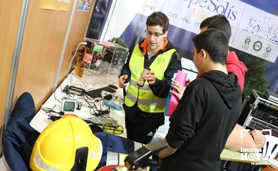 GALERÍA: Abre sus puertas el Salón del Estudiante de Lucena, un paseo por la oferta educativa y formativa actual