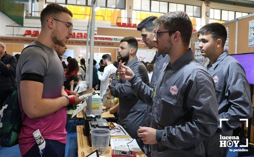 GALERÍA: Abre sus puertas el Salón del Estudiante de Lucena, un paseo por la oferta educativa y formativa actual