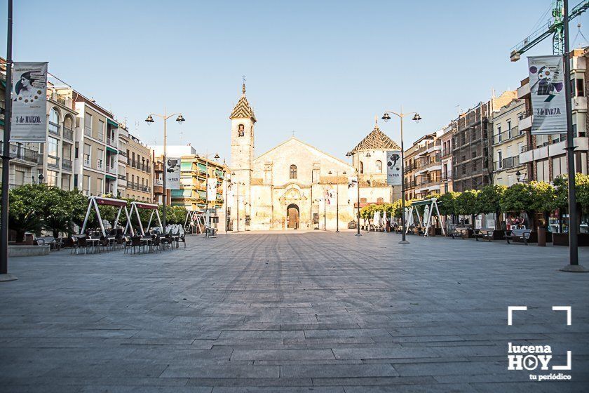 GALERÍA: Lucena esta tarde: Comercios cerrados y calles vacías por el coronavirus