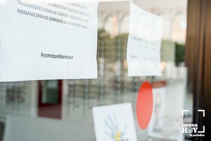 GALERÍA: Lucena esta tarde: Comercios cerrados y calles vacías por el coronavirus GALERÍA: Lucena esta tarde: Comercios cerrados y calles vacías por el coronavirus
